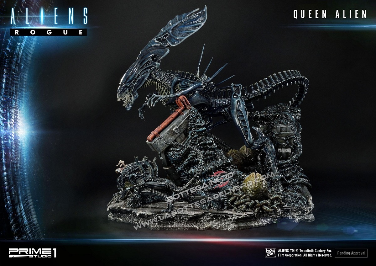 Aliens - Premium Masterline Statua Queen Alien Battle Diorama 71cm - immagine 3