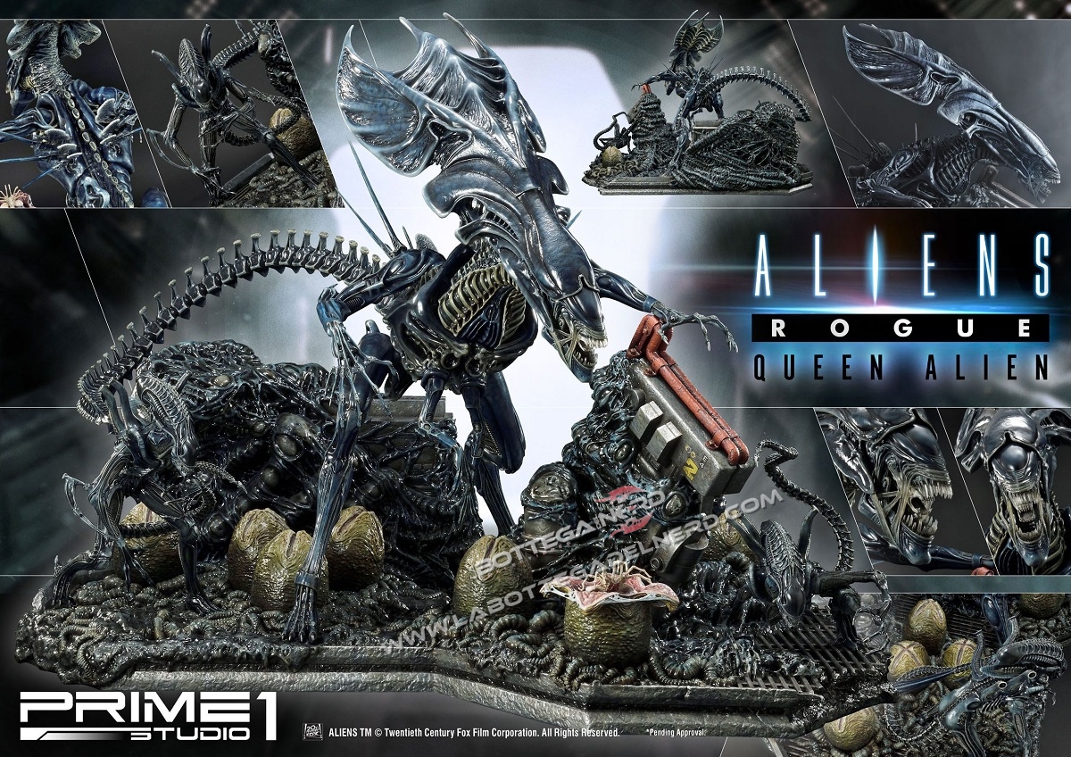 Aliens - Premium Masterline Statua Queen Alien Battle Diorama 71cm - immagine 12