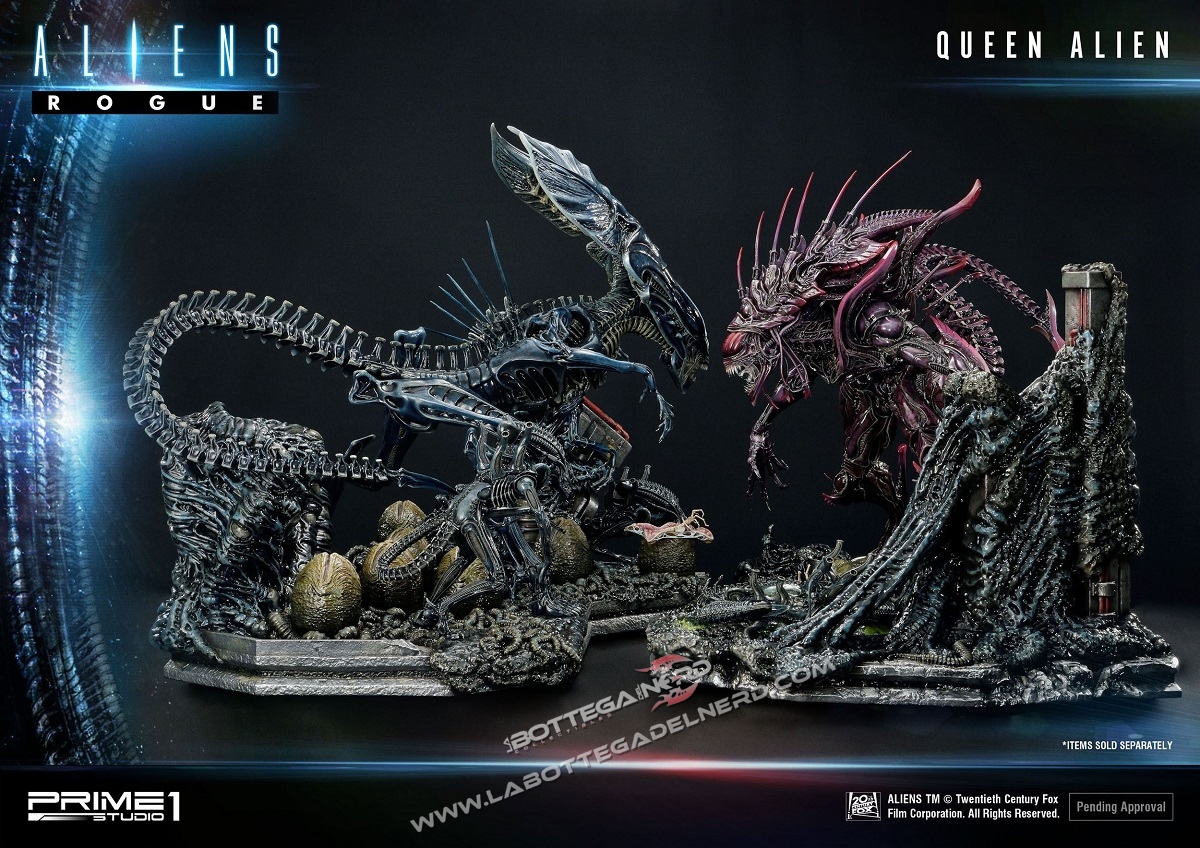 Aliens - Premium Masterline Statua Queen Alien Battle Diorama 71cm - immagine 9
