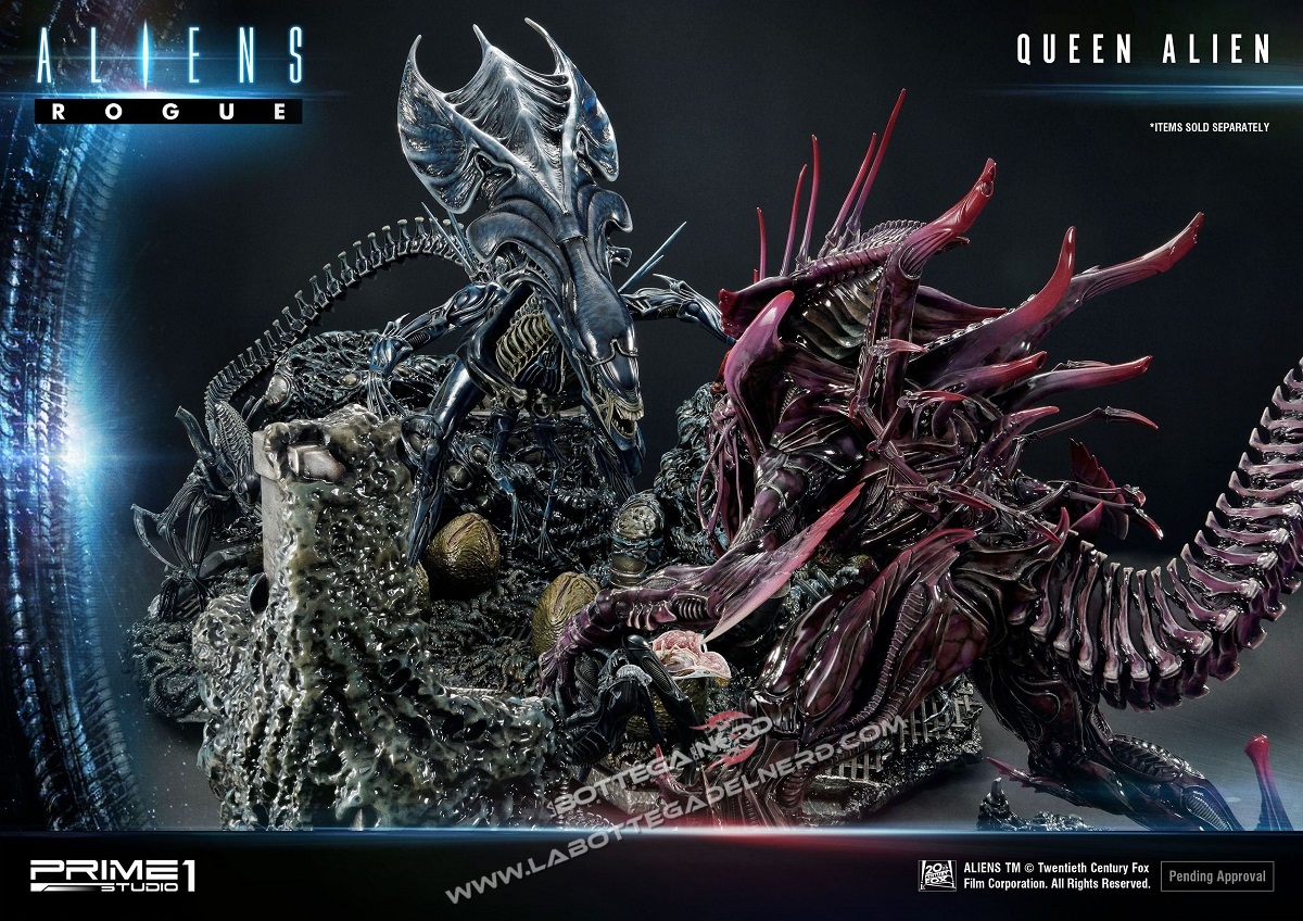 Aliens - Premium Masterline Statua Queen Alien Battle Diorama 71cm - immagine 10