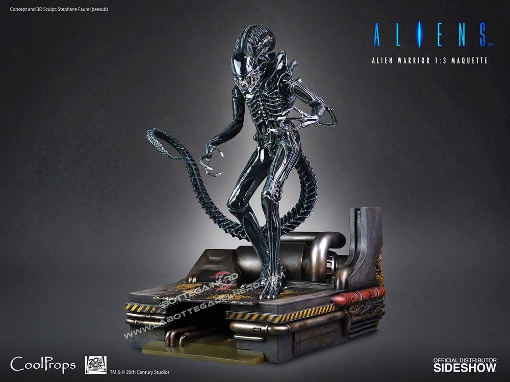 Aliens - Statua 1/3 legendary sculpture Alien Warrior 74cm - immagine 3