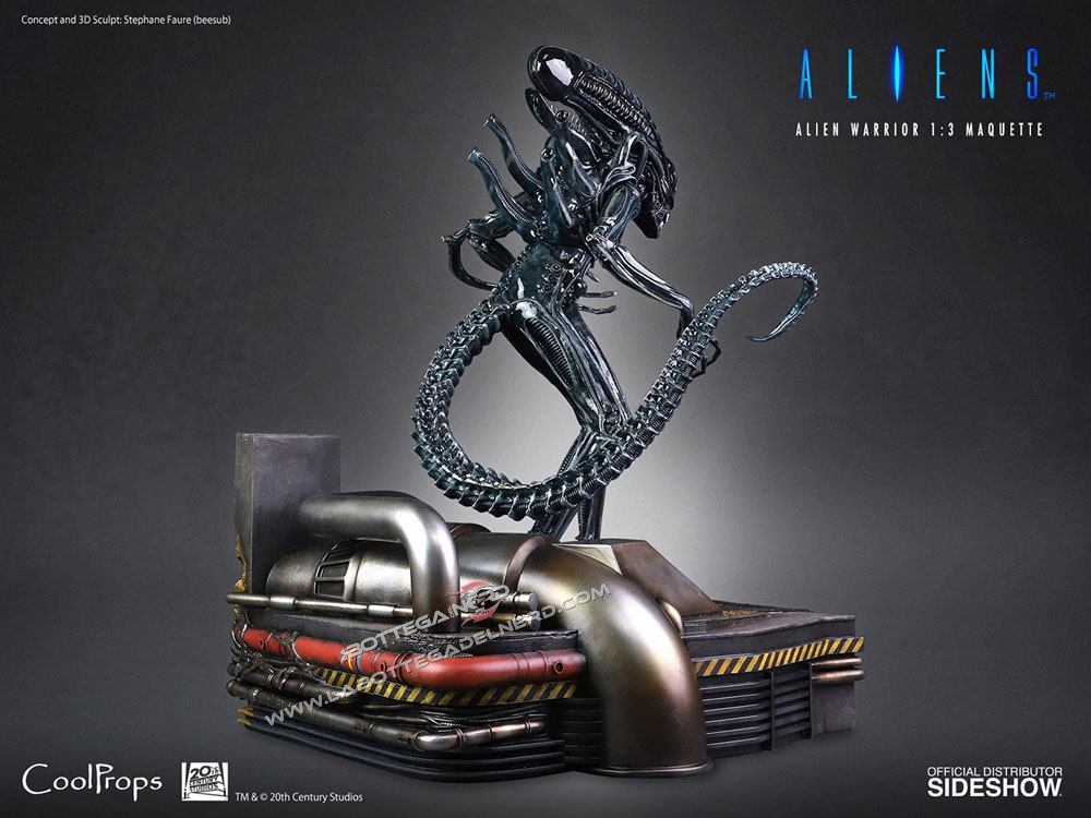 Aliens - Statua 1/3 legendary sculpture Alien Warrior 74cm - immagine 4