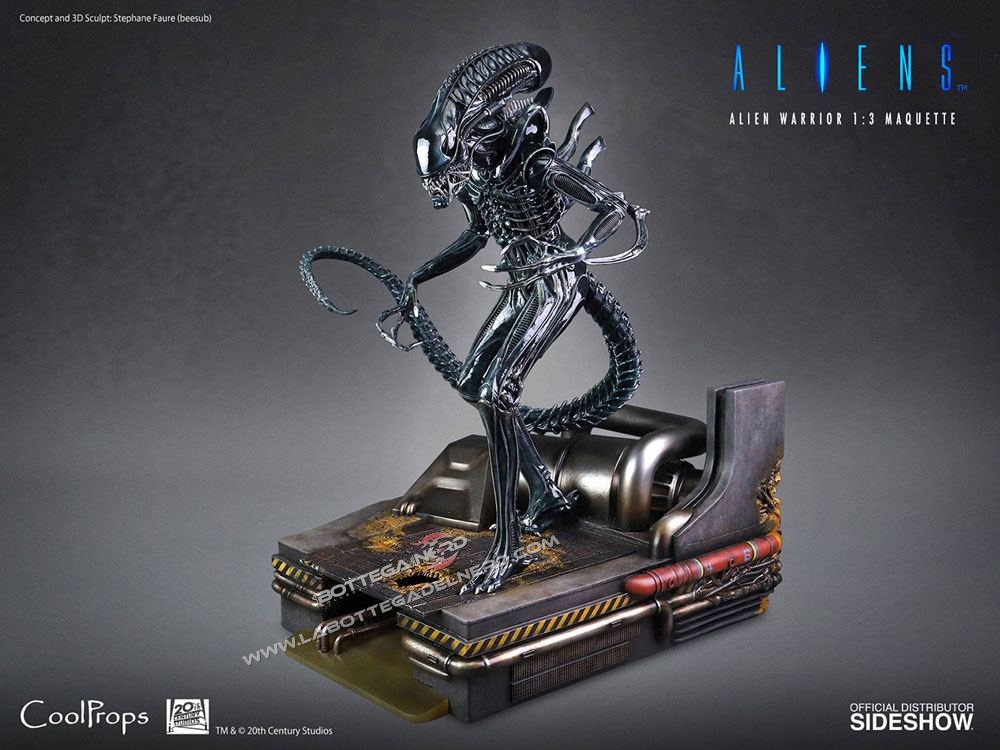 Aliens - Statua 1/3 legendary sculpture Alien Warrior 74cm - immagine 2