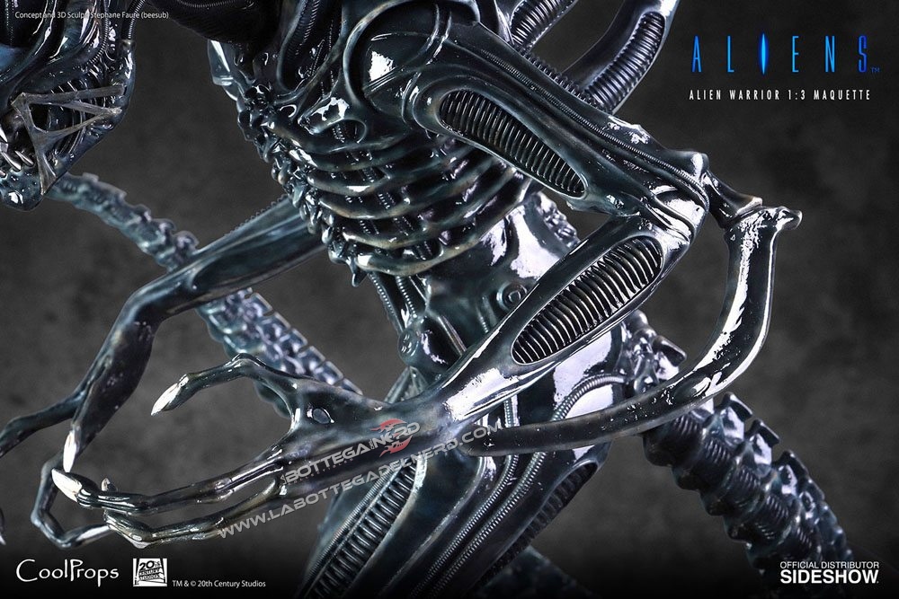 Aliens - Statua 1/3 legendary sculpture Alien Warrior 74cm - immagine 7