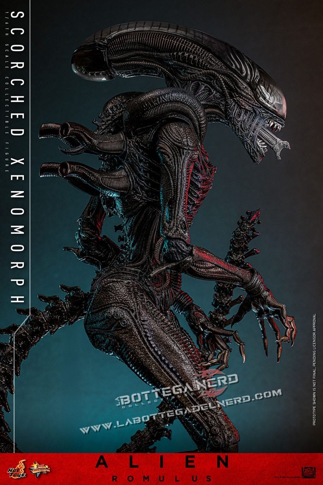 Alien: Romulus - Action Figure 1/6 Scorched Xenomorph 44cm - immagine 5