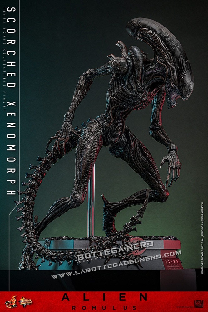 Alien: Romulus - Action Figure 1/6 Scorched Xenomorph 44cm - immagine 7