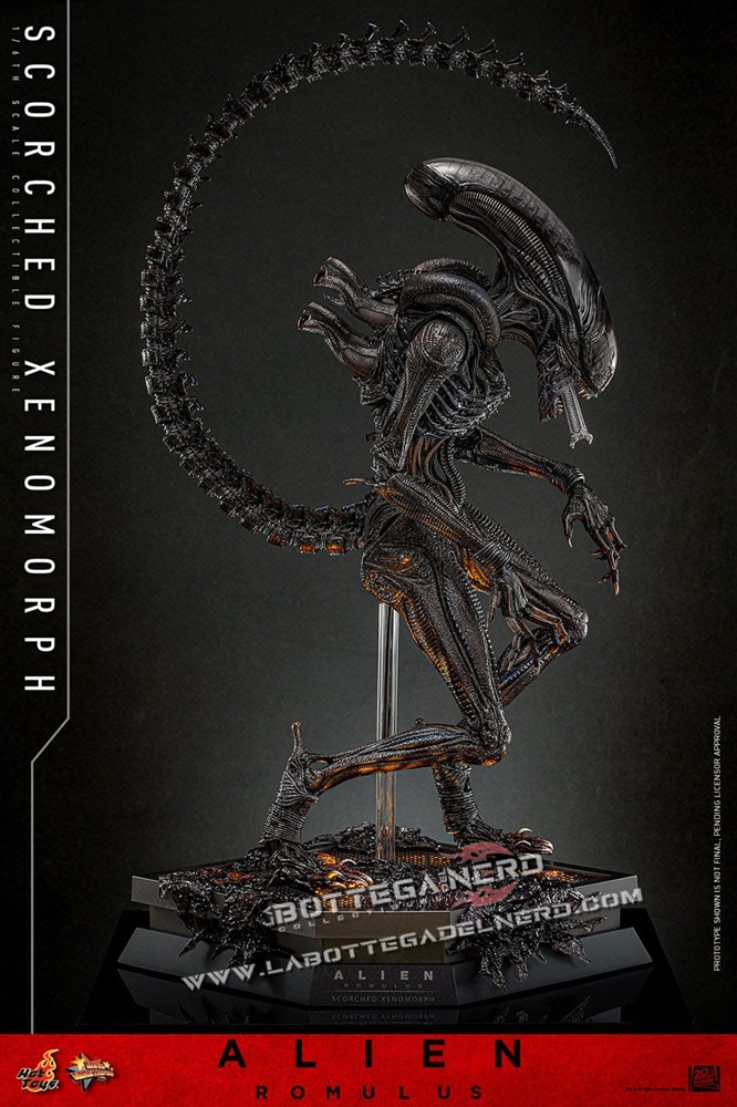 Alien: Romulus - Action Figure 1/6 Scorched Xenomorph 44cm - immagine 3