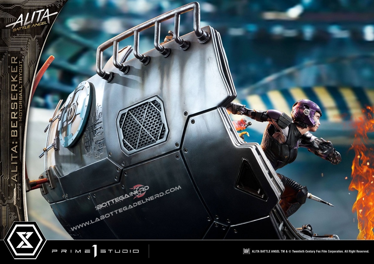 Alita: Battle Angel - Statua 1/4 Alita Berserker Motorball Tryout 64cm - immagine 11