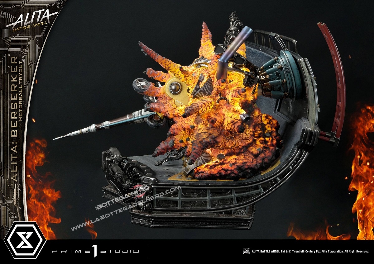Alita: Battle Angel - Statua 1/4 Alita Berserker Motorball Tryout 64cm - immagine 10