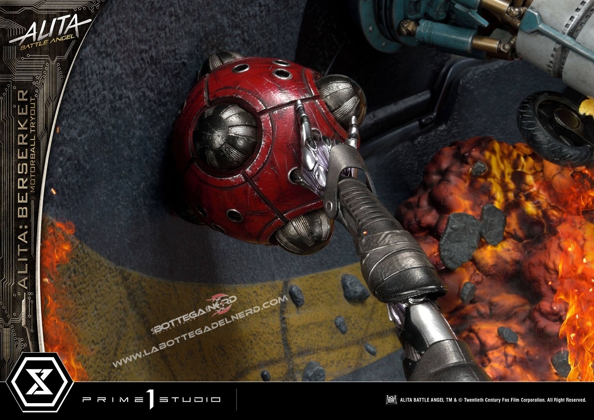 Alita: Battle Angel - Statua 1/4 Alita Berserker Motorball Tryout 64cm - immagine 8
