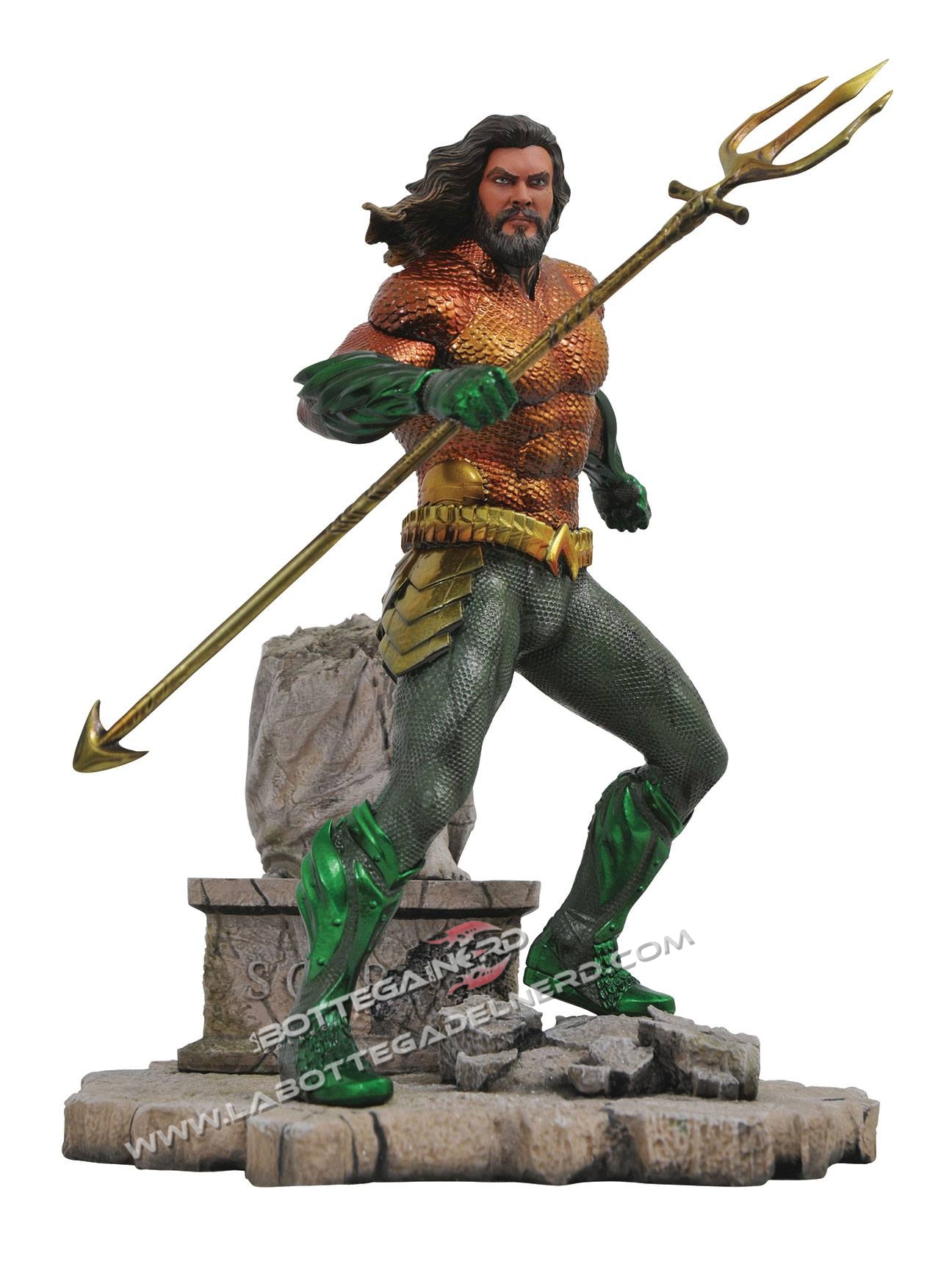 Aquaman - DC Movie Gallery Statua Aquaman 23cm - immagine 2
