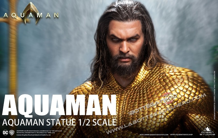 Aquaman - DC Comics Statua 1:2 Aquaman 99cm - immagine 2