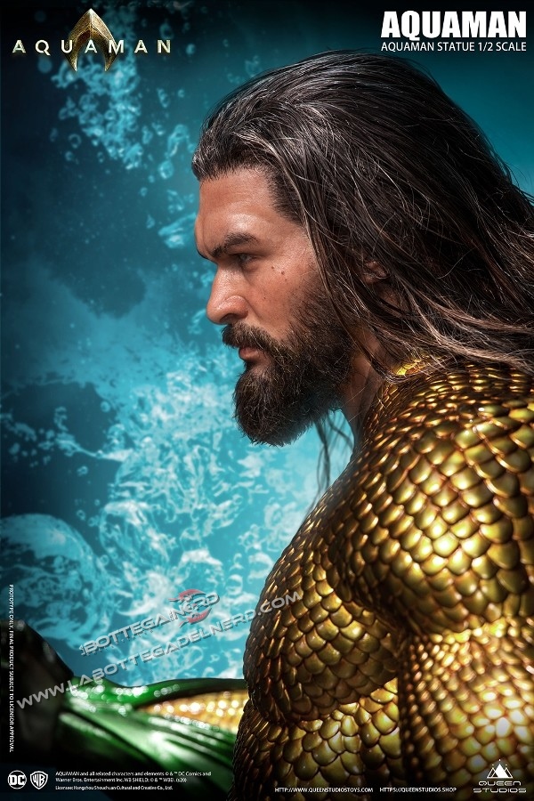 Aquaman - DC Comics Statua 1:2 Aquaman 99cm - immagine 3