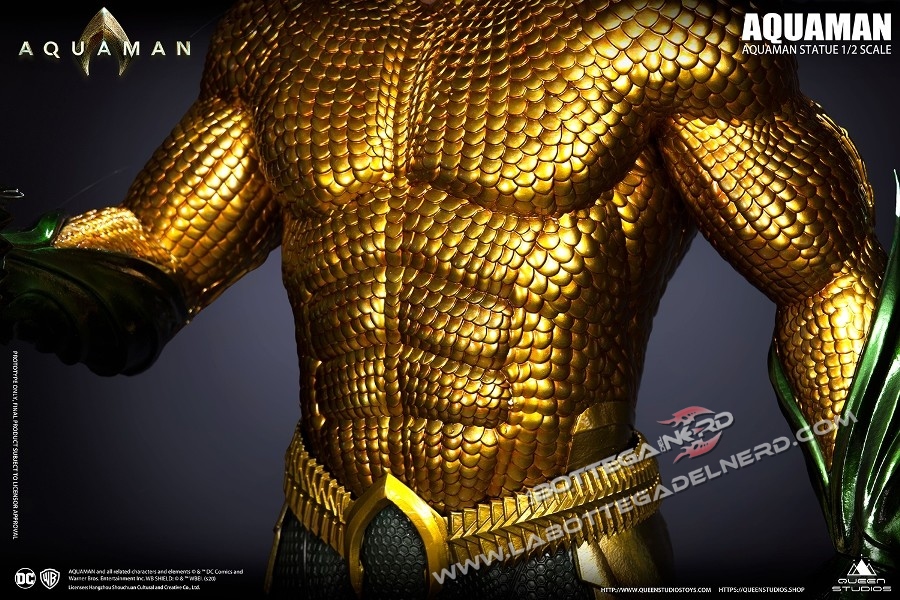 Aquaman - DC Comics Statua 1:2 Aquaman 99cm - immagine 4