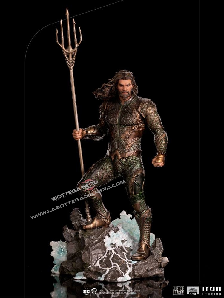 Zack Snyder's Justice League - Art Scale Statue 1/10 Aquaman 29cm - immagine 2