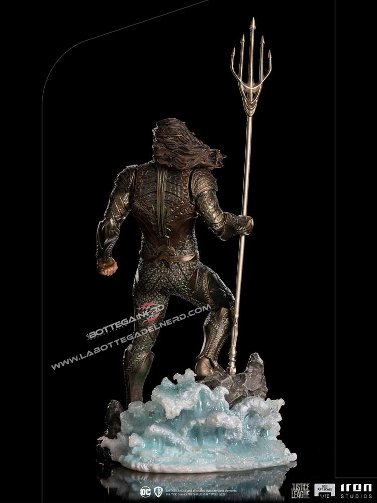Zack Snyder's Justice League - Art Scale Statue 1/10 Aquaman 29cm - immagine 4
