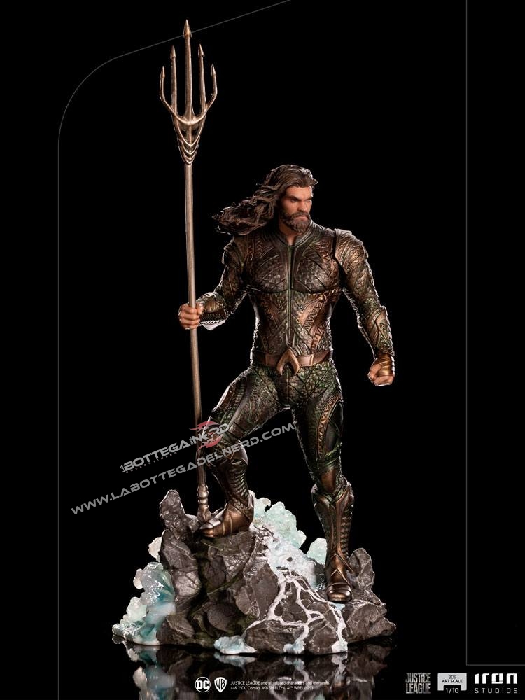 Zack Snyder's Justice League - Art Scale Statue 1/10 Aquaman 29cm - immagine 3