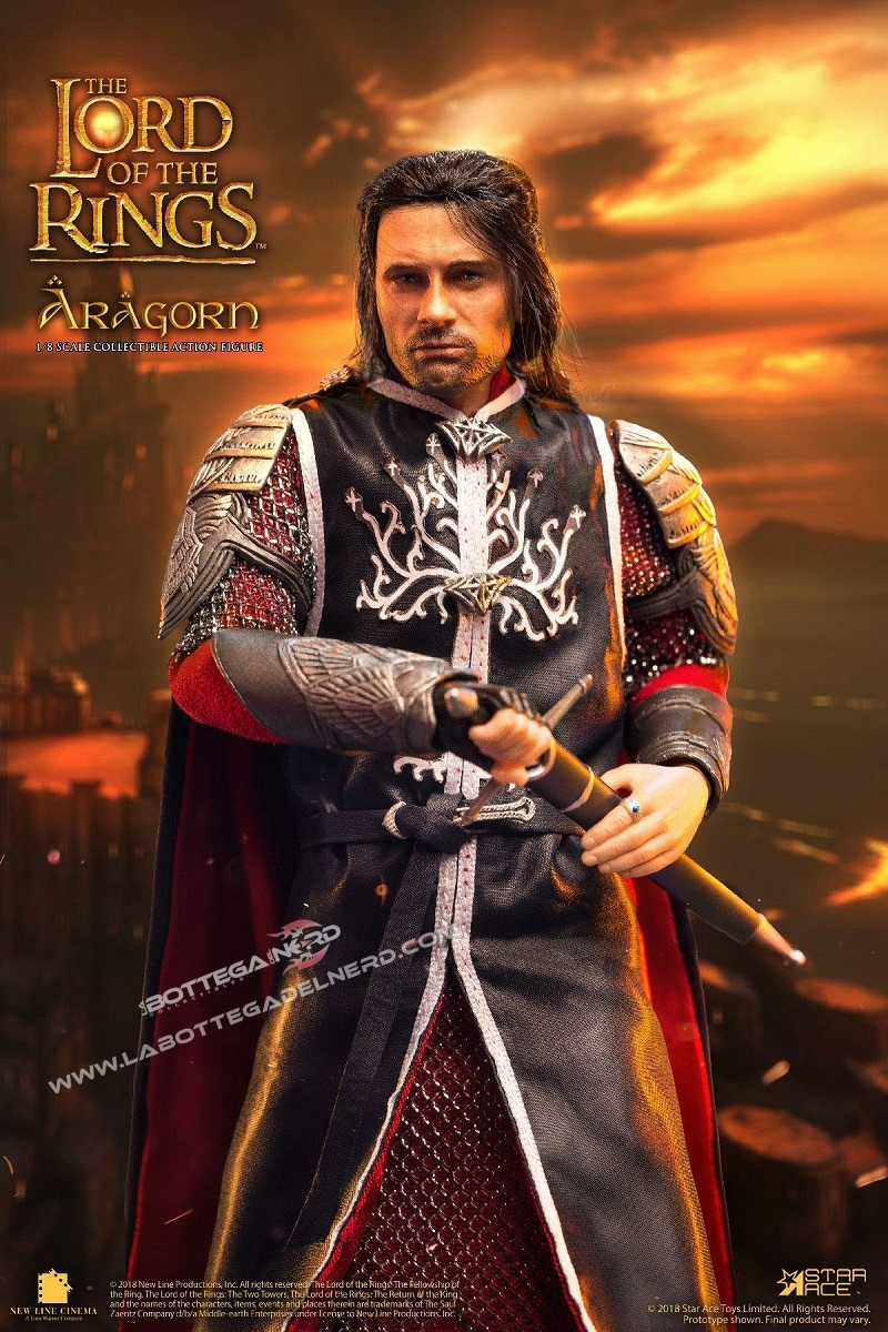 Lord of the Rings - Real Master Series Action Figure Aragon 2.0 23cm - immagine 5