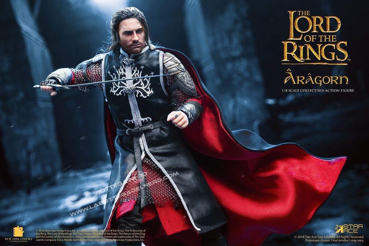 Lord of the Rings - Real Master Series Action Figure Aragon 2.0 23cm - immagine 3