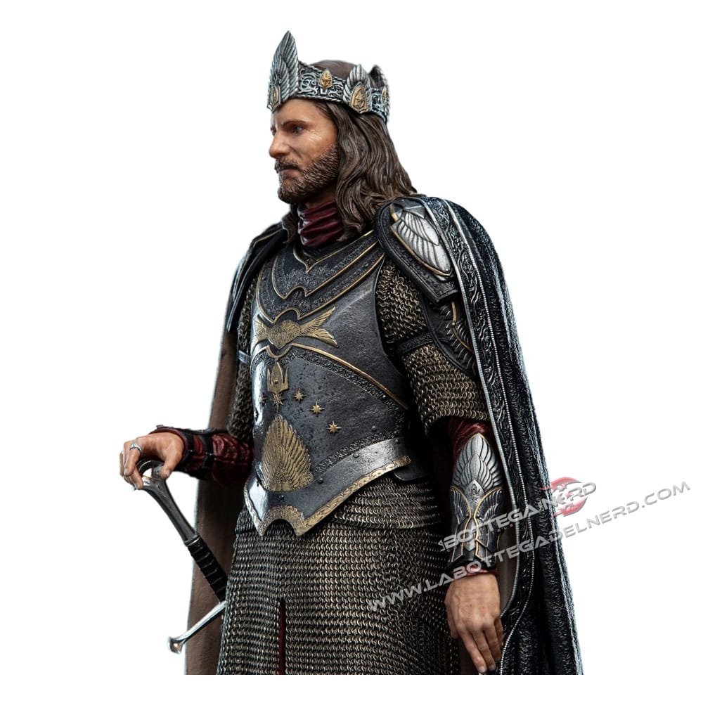 The Lord of the Rings - Statue 1/6 King Aragorn (Classic Series) 34cm - immagine 5