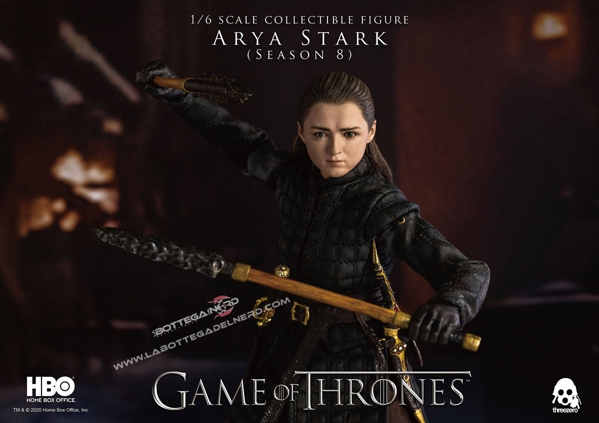 Game of Thrones - Action Figure 1/6 Arya Stark 25cm - immagine 4