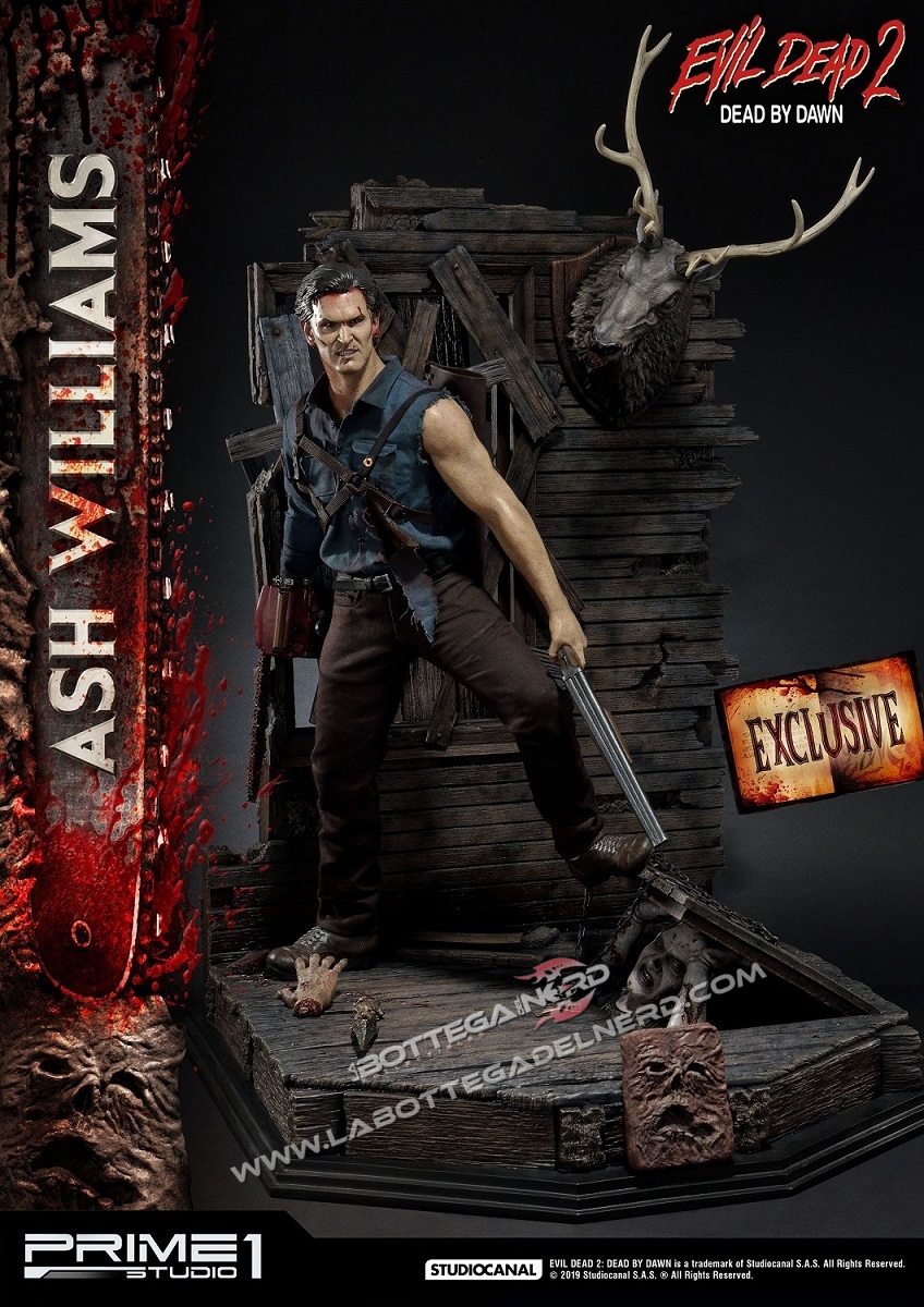 Evil Dead II - Statua 1/3 Ash Williams Exclusive 96cm - immagine 2