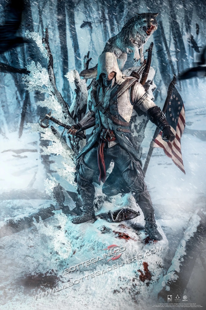 Assassin´s Creed 3 - Statue 1/4 Animus Connor 65cm - immagine 5