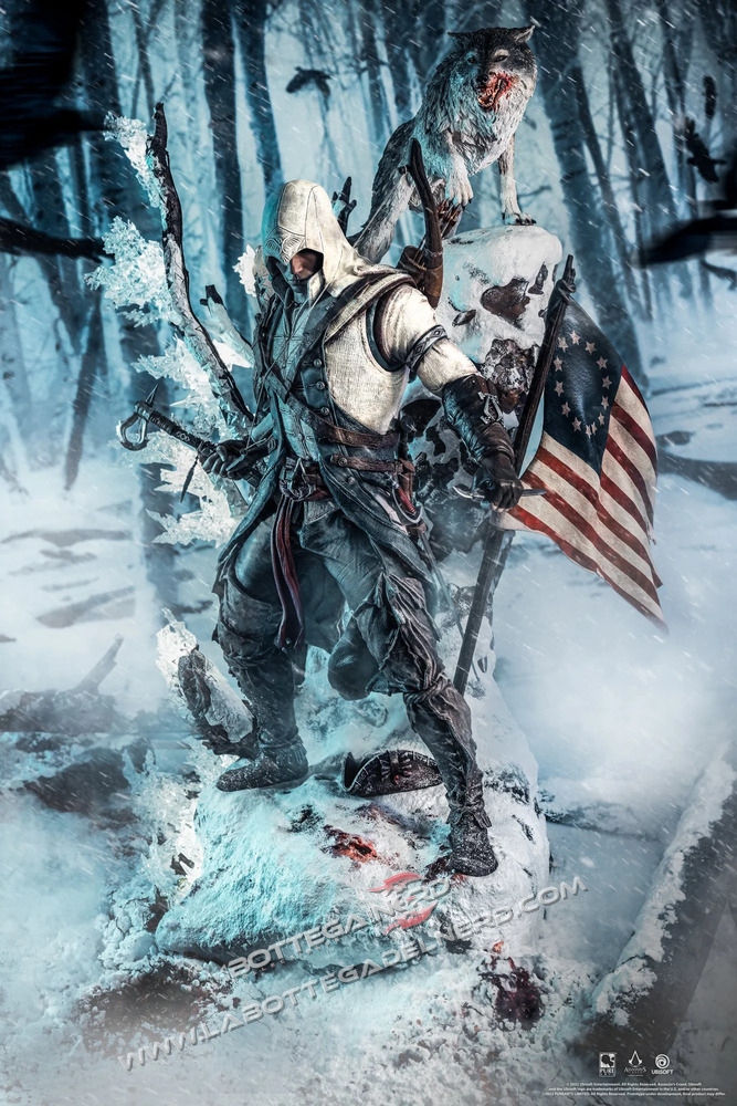 Assassin´s Creed 3 - Statue 1/4 Animus Connor 65cm - immagine 4