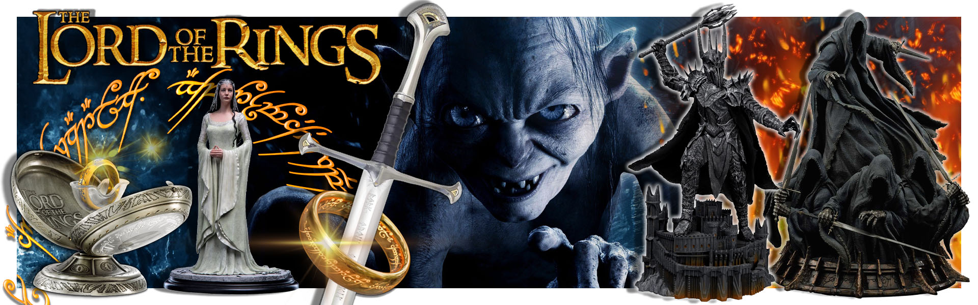 Action figures, Statue, Oggetti di scena, Prop repliche, Spade, Bacchette Harry Potter originali, Bacchette magiche, Gadget