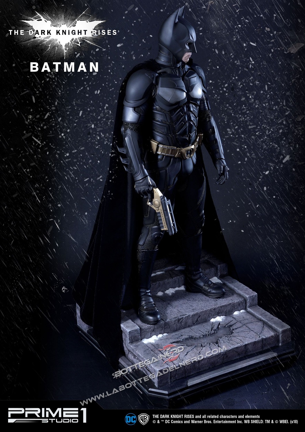 Il cavaliere oscuro Il ritorno - Statua 1/3 Batman 84cm - immagine 4