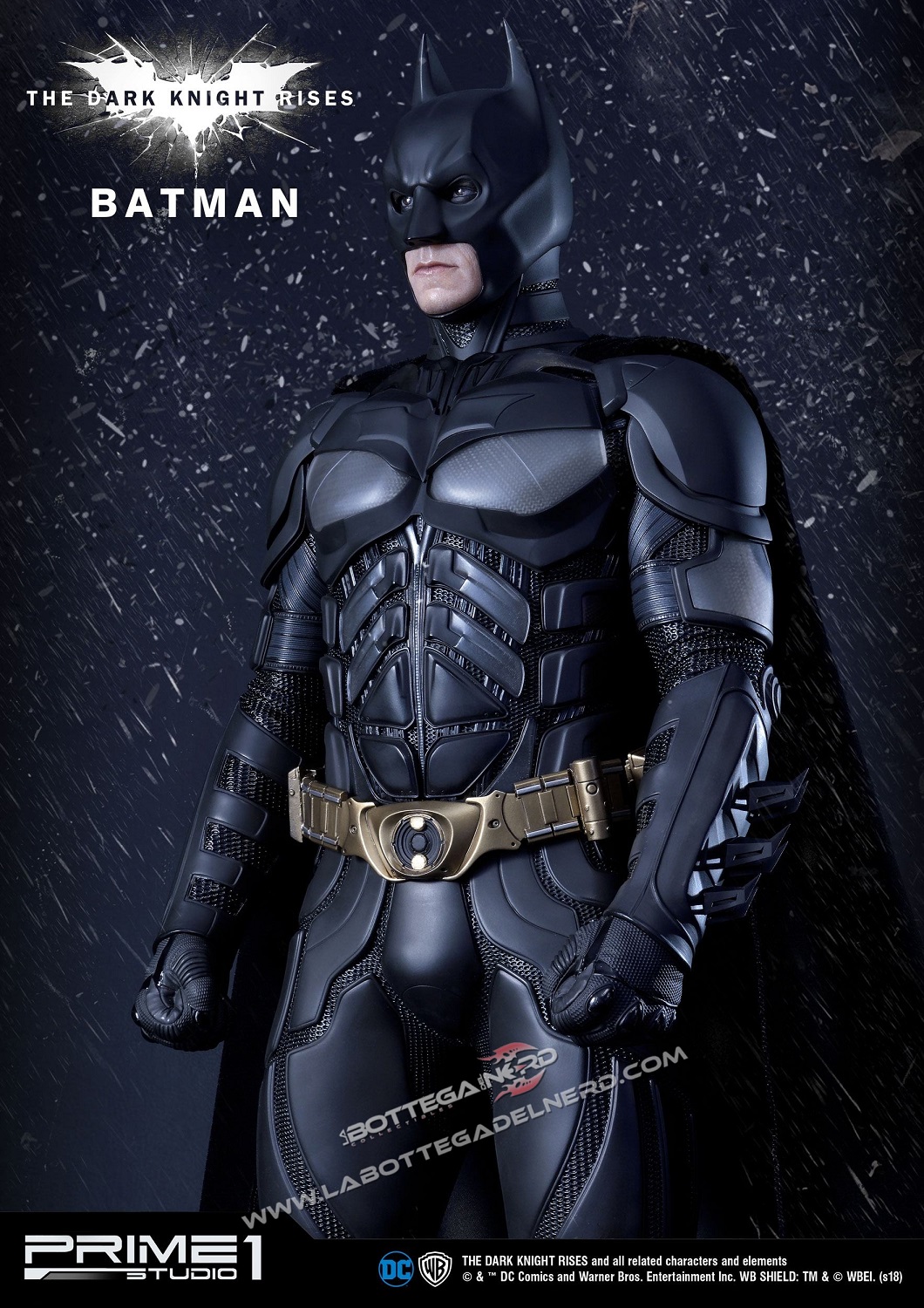 Il cavaliere oscuro Il ritorno - Statua 1/3 Batman 84cm - immagine 2
