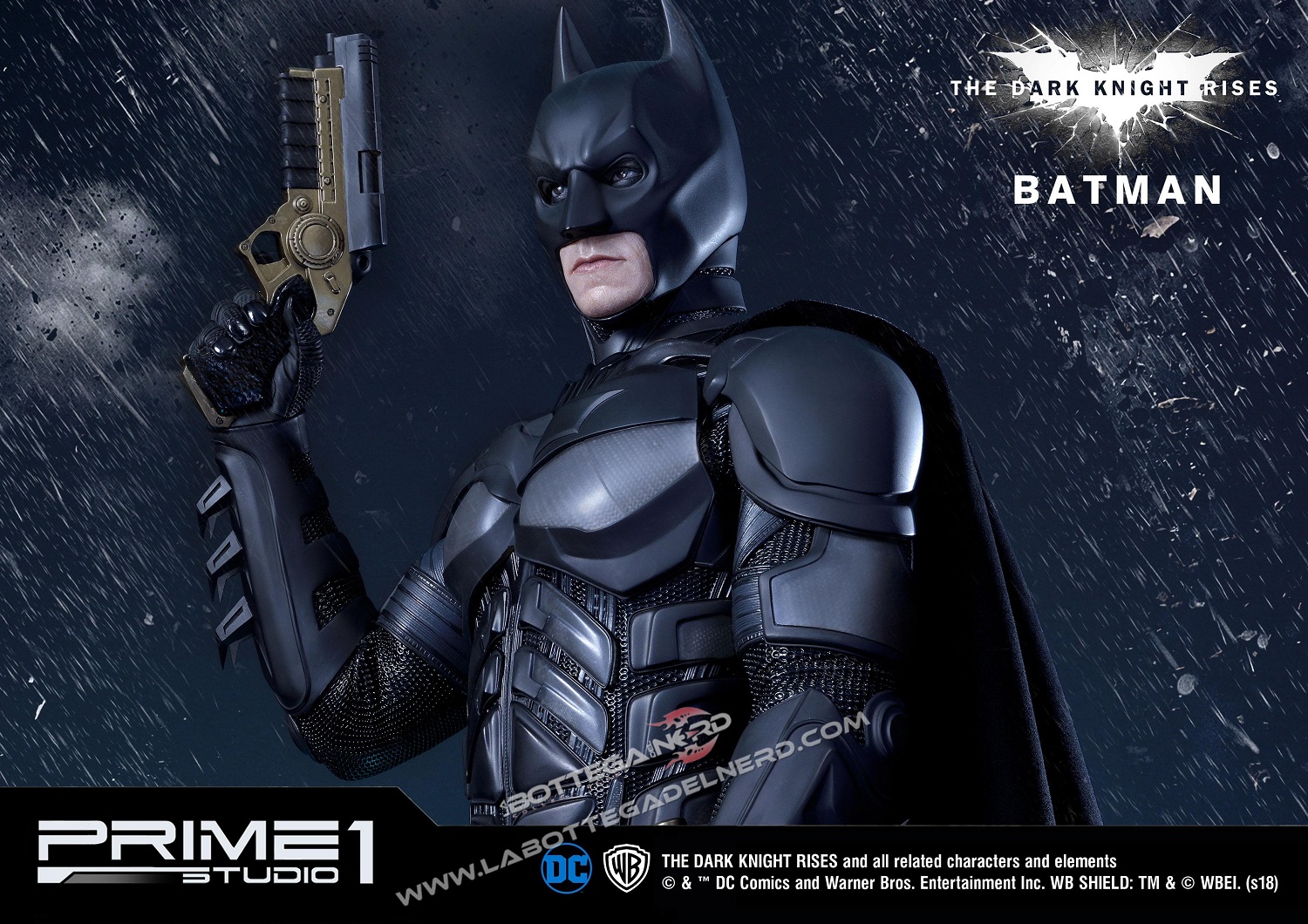 Il cavaliere oscuro Il ritorno - Statua 1/3 Batman 84cm - immagine 5