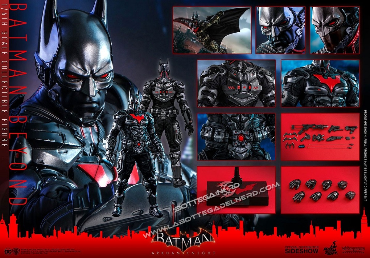 Batman Arkham Knight - Masterpiece 1/6 Batman Beyond 35cm - immagine 7