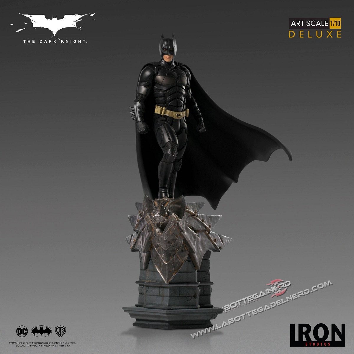 The Dark Knight - Deluxe Art Statua 1/10 Batman 31cm - immagine 3