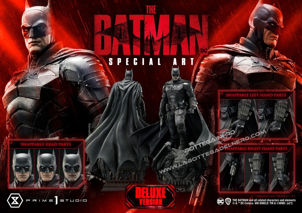 The Batman - Statue 1/3 Batman Special Art Edition Deluxe Bonus 88cm - immagine 11