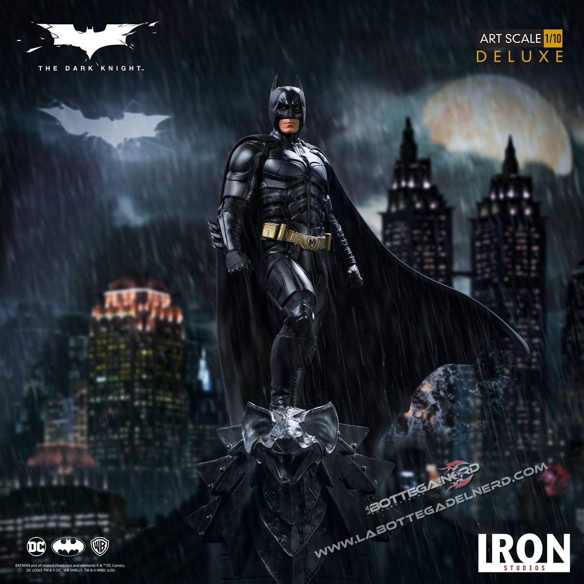 The Dark Knight - Deluxe Art Statua 1/10 Batman 31cm - immagine 6