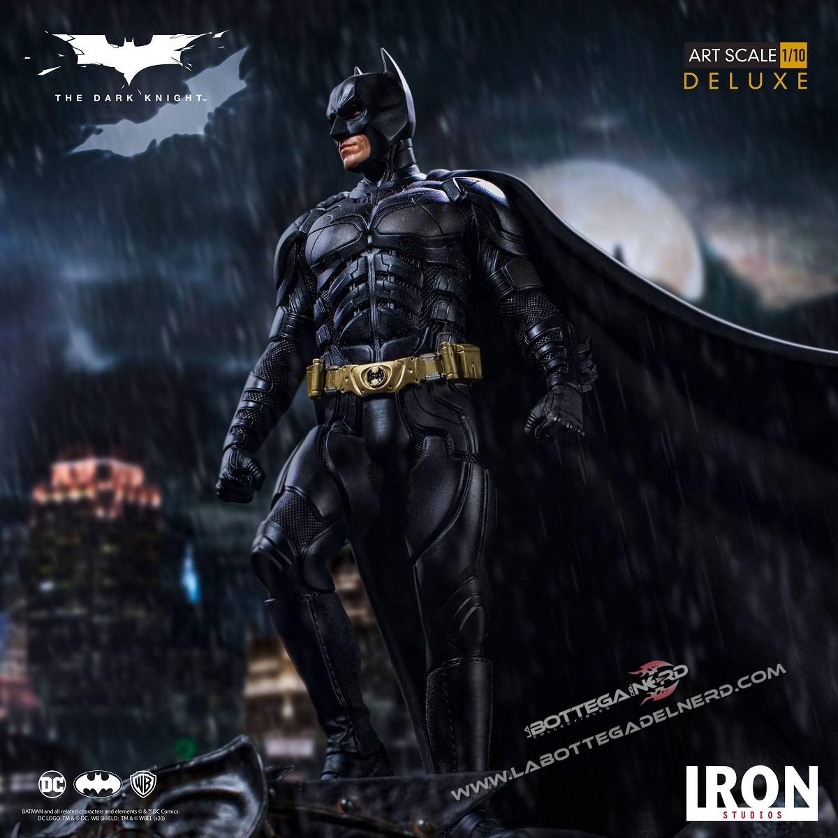The Dark Knight - Deluxe Art Statua 1/10 Batman 31cm - immagine 5