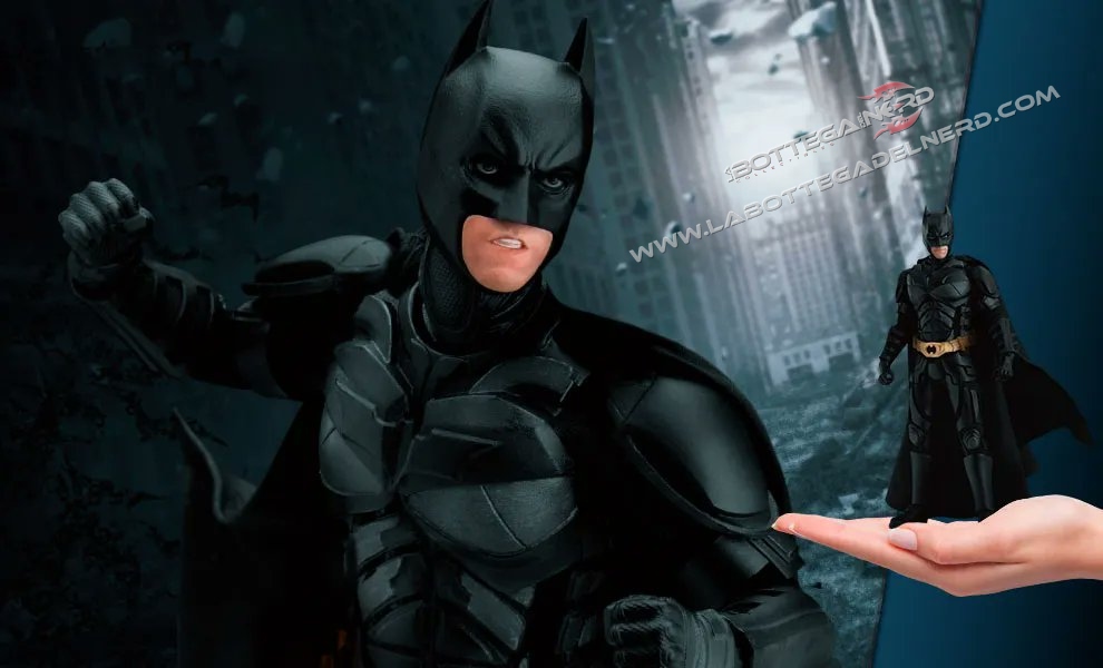 DC COMICS – Dark Knight Batman DLX Action Figure DynamicActionHero 21cm - immagine 2