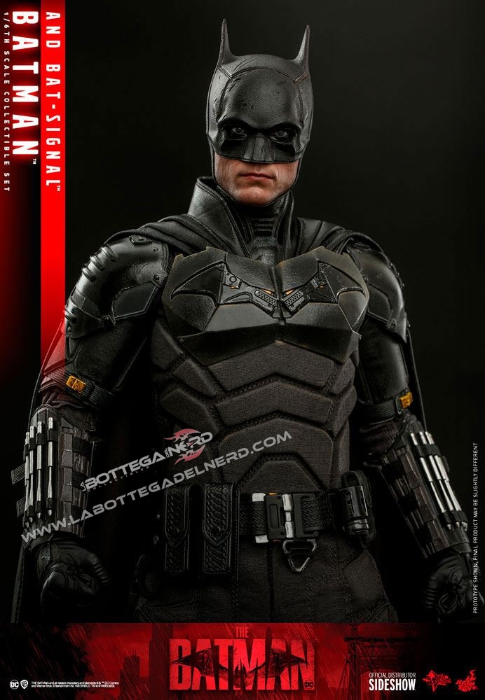The Batman - Masterpiece Action Figure 1/6 Batman with Bat-Signal 31cm - immagine 3