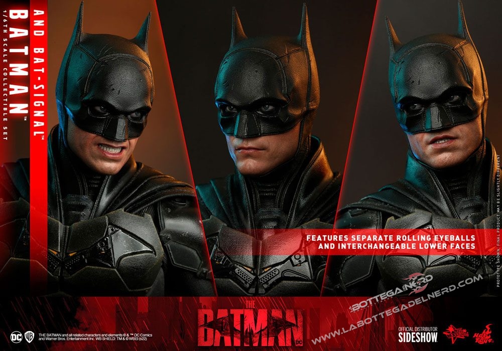 The Batman - Masterpiece Action Figure 1/6 Batman with Bat-Signal 31cm - immagine 8