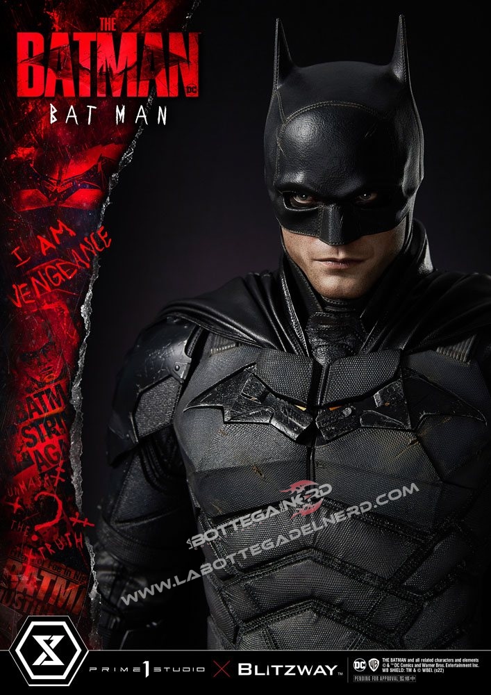 The Batman - Museum Statue 1/3 Batman Bonus Version 79cm - immagine 2