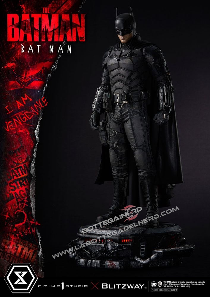 The Batman - Museum Statue 1/3 Batman Bonus Version 79cm - immagine 8