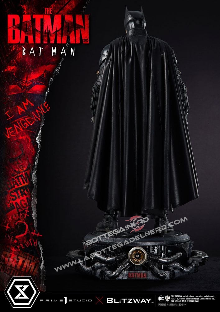 The Batman - Museum Statue 1/3 Batman Bonus Version 79cm - immagine 9