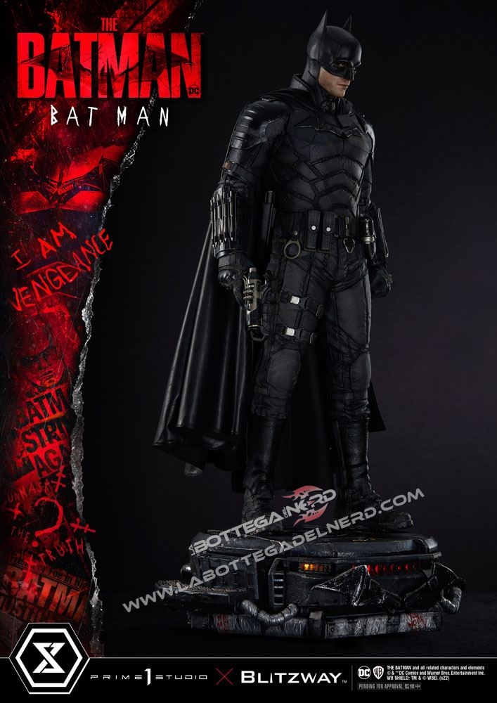 The Batman - Museum Statue 1/3 Batman Bonus Version 79cm - immagine 7