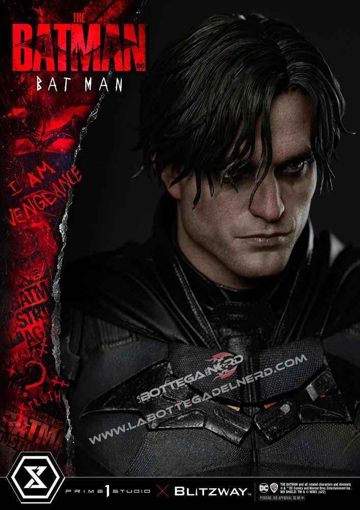 The Batman - Museum Statue 1/3 Batman Bonus Version 79cm - immagine 3