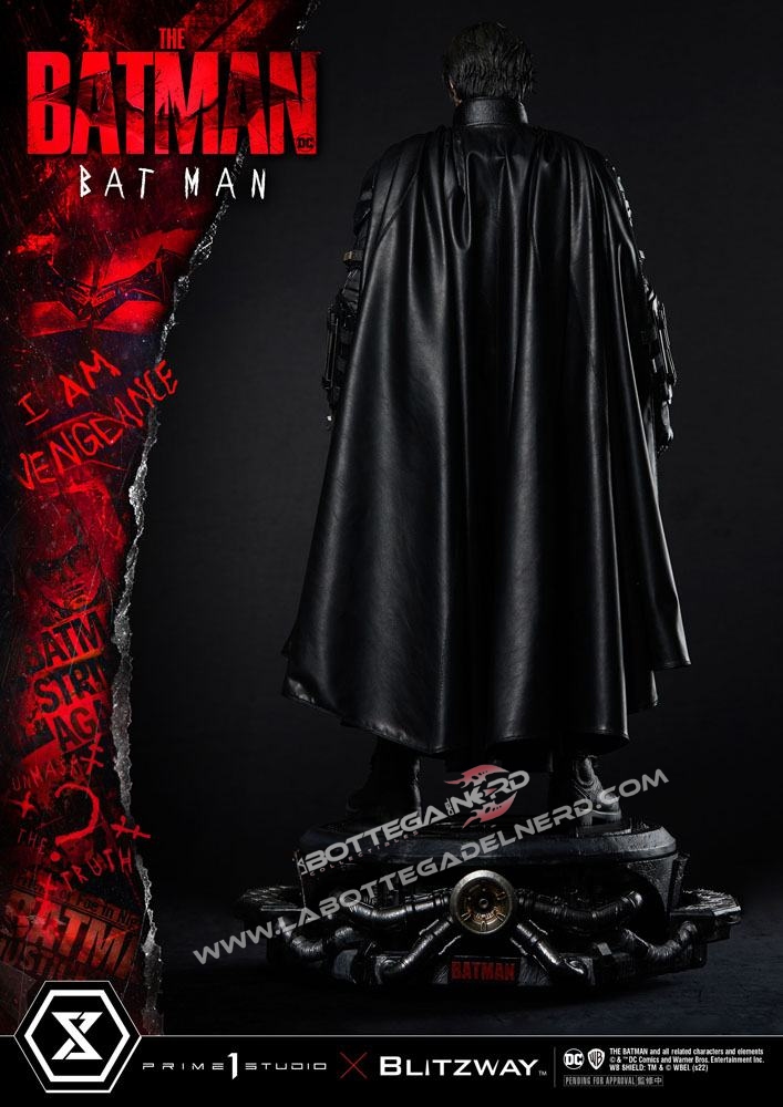 The Batman - Museum Statue 1/3 Batman Bonus Version 79cm - immagine 10