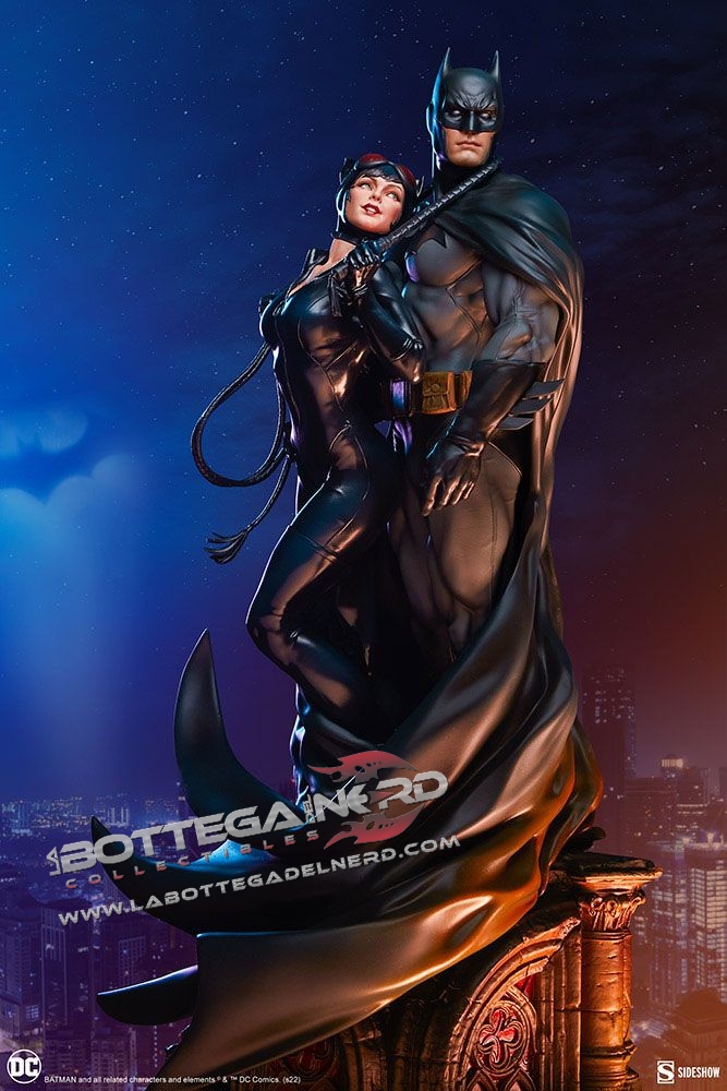 DC Comics - Diorama Batman & Catwoman 51cm - immagine 3
