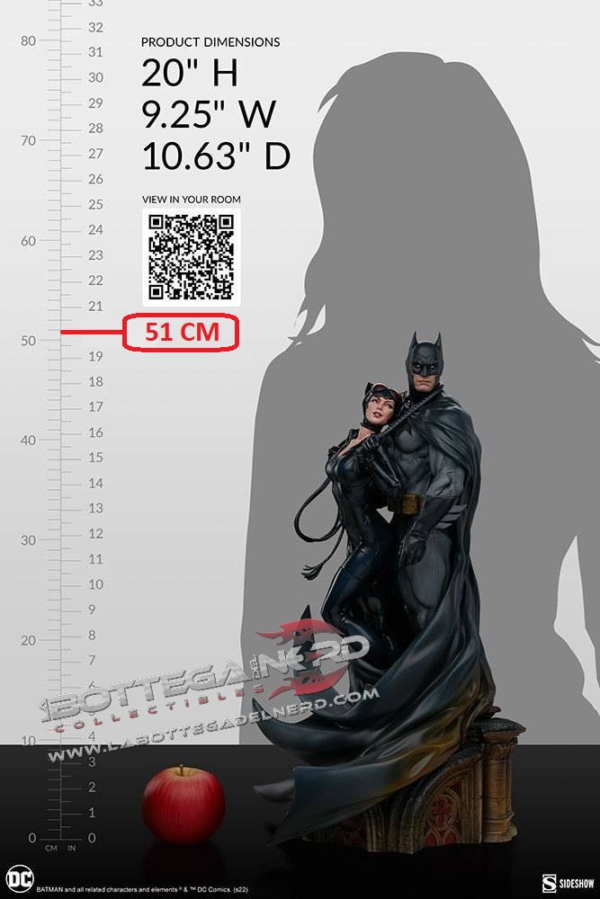 DC Comics - Diorama Batman & Catwoman 51cm - immagine 9