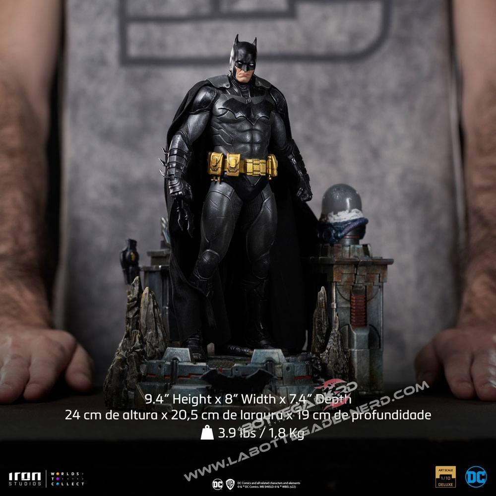 DC Comics - Statue 1/10 Batman Unleashed Deluxe 24cm - immagine 8