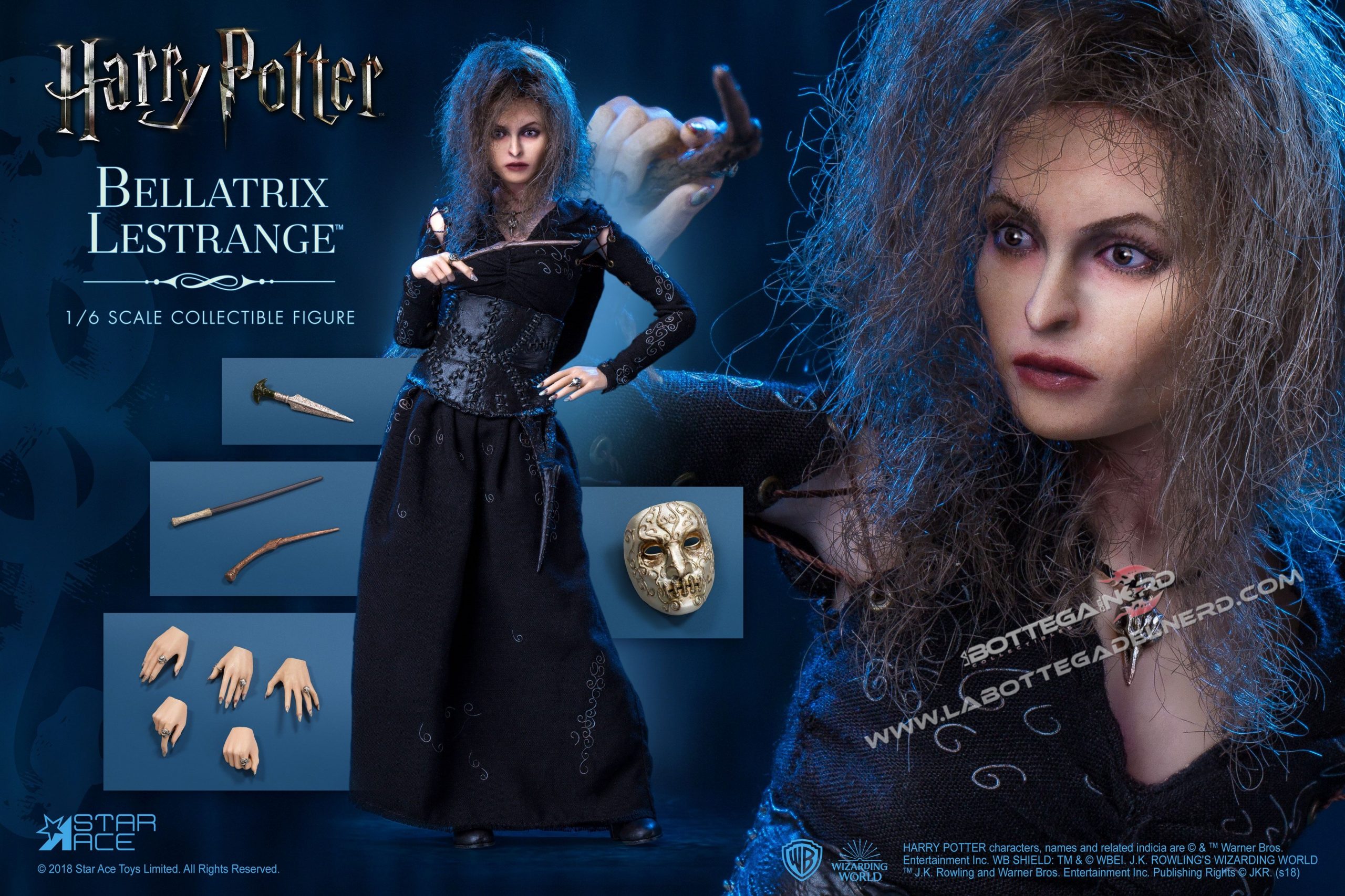Harry Potter - Action Figure 1/6 Bellatrix Lestrange - immagine 5